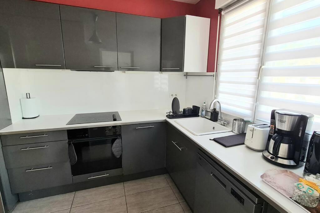 Appart Cosy & Spacieux-Metro7 Louis-Aragon+Parking Leilighet Vitry-sur-Seine Eksteriør bilde